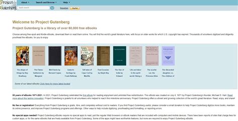 Project Gutenberg .
